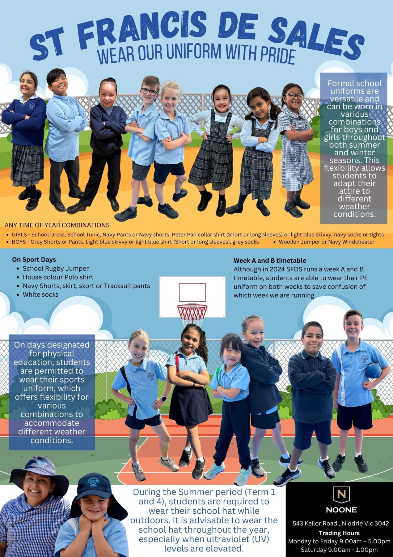 School Uniform - St Francis de Sales Oak Park